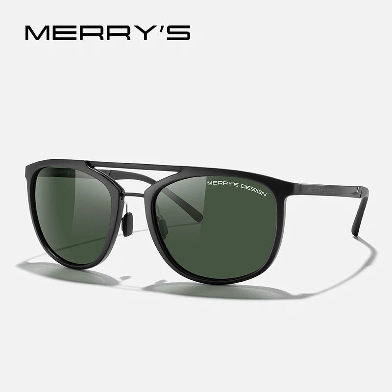 Classic men’s and women’s polarized sunglasses with UV400 lenses, lightweight luxury outdoor shades