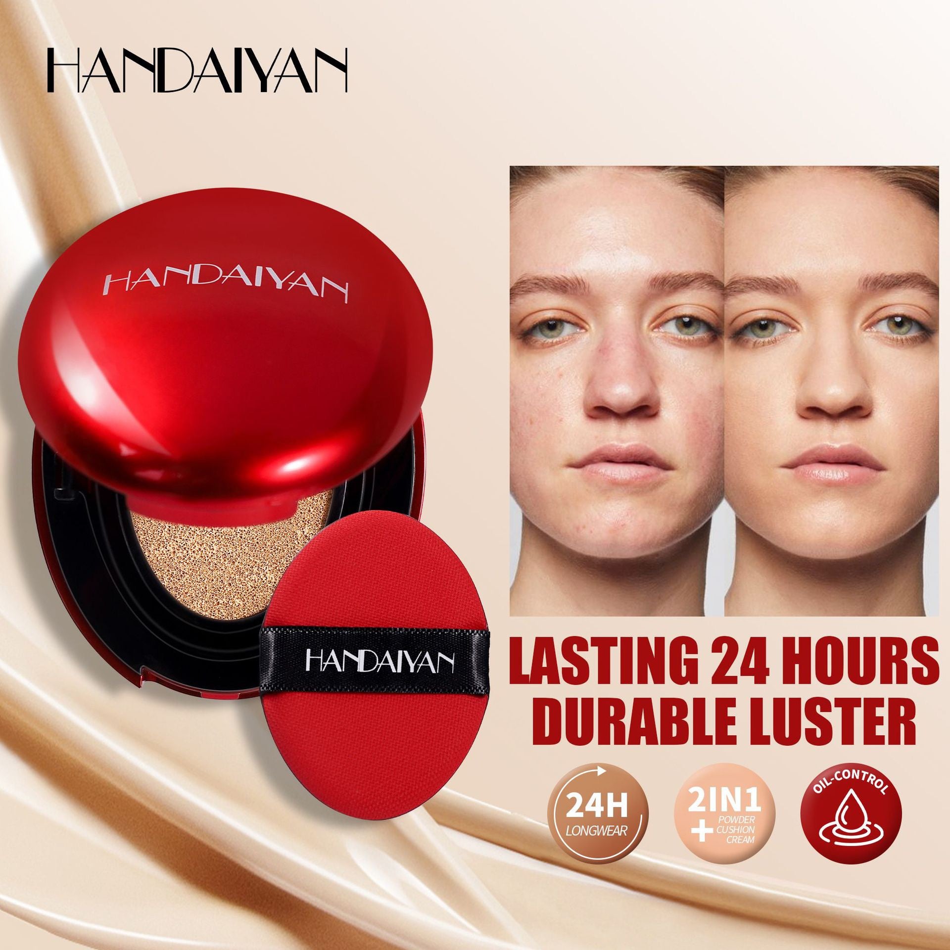 Long-lasting Air Cushion Foundation