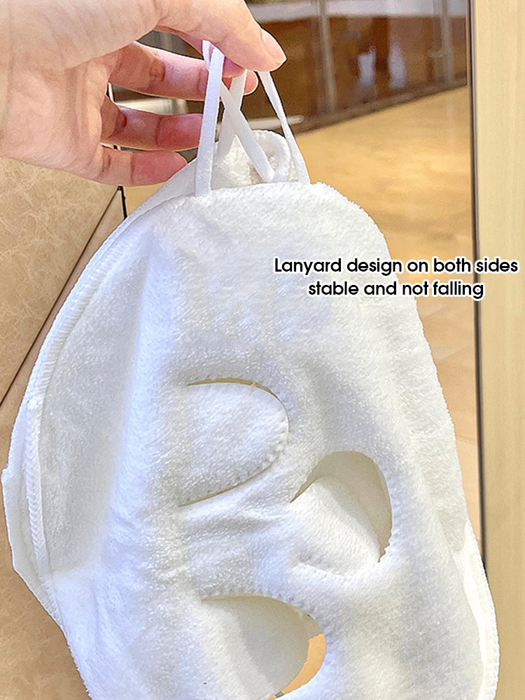 Three-Hole Facial Compress Mask for Relaxation