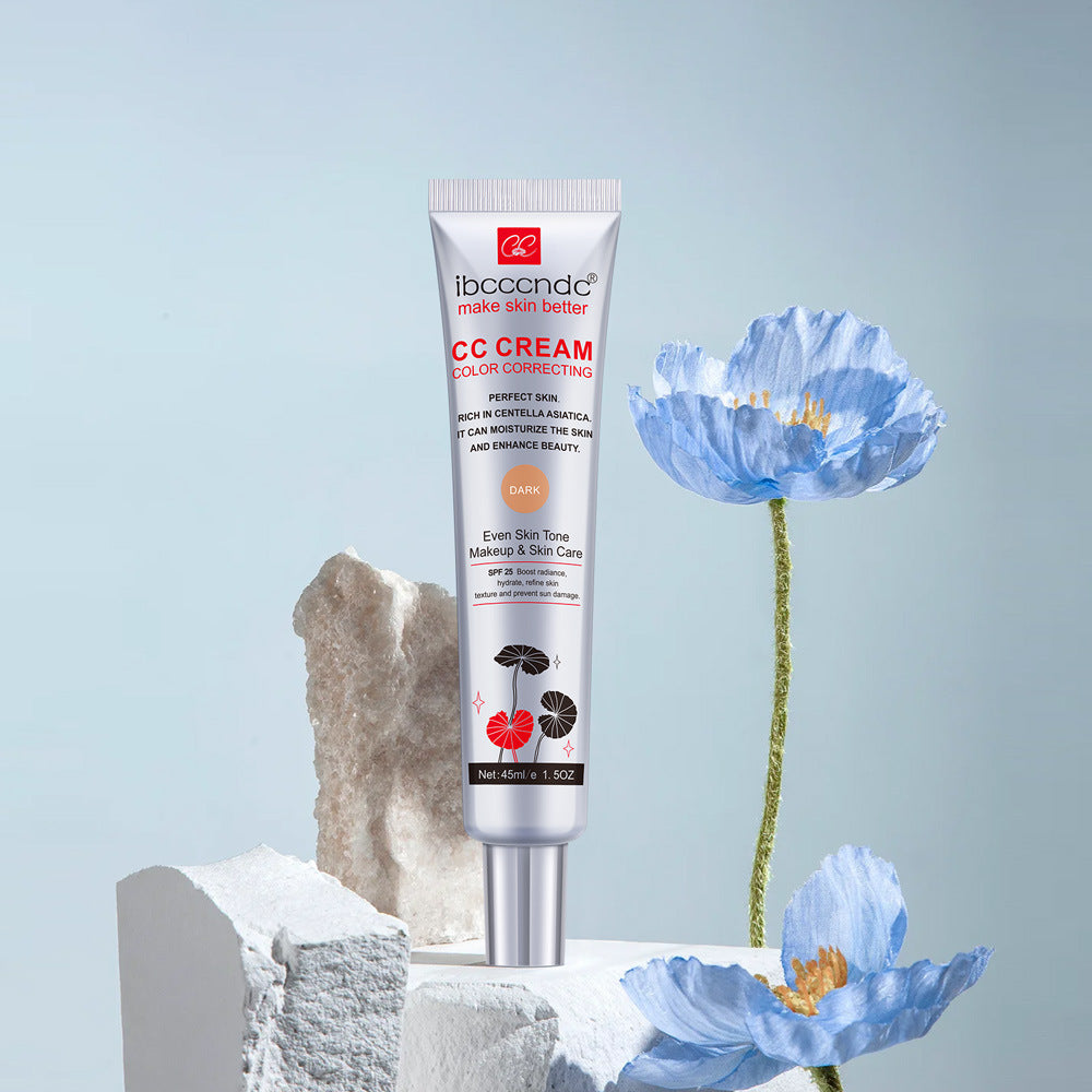 Moisturizing Correcting CC Cream – Hydrating, waterproof makeup with SPF protection.