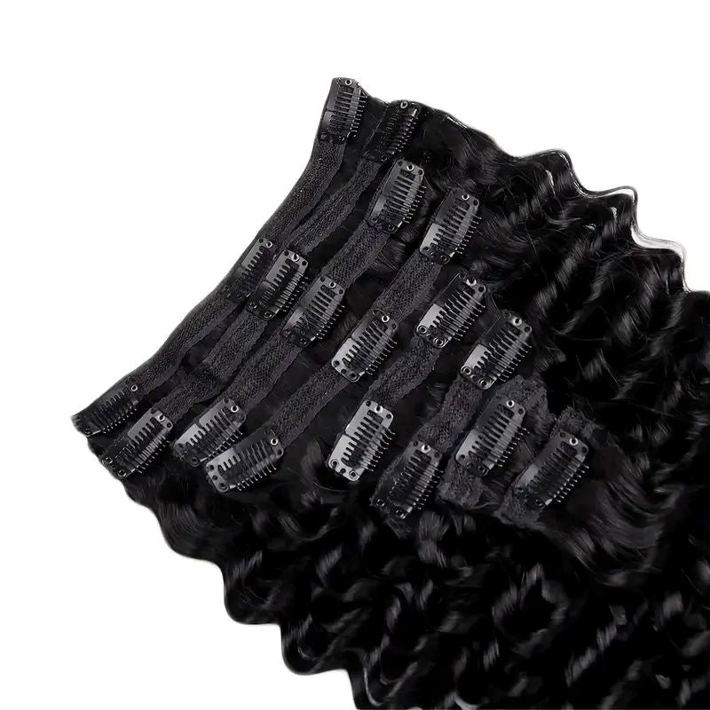 Deep Wave Clip-In Hair Extensions