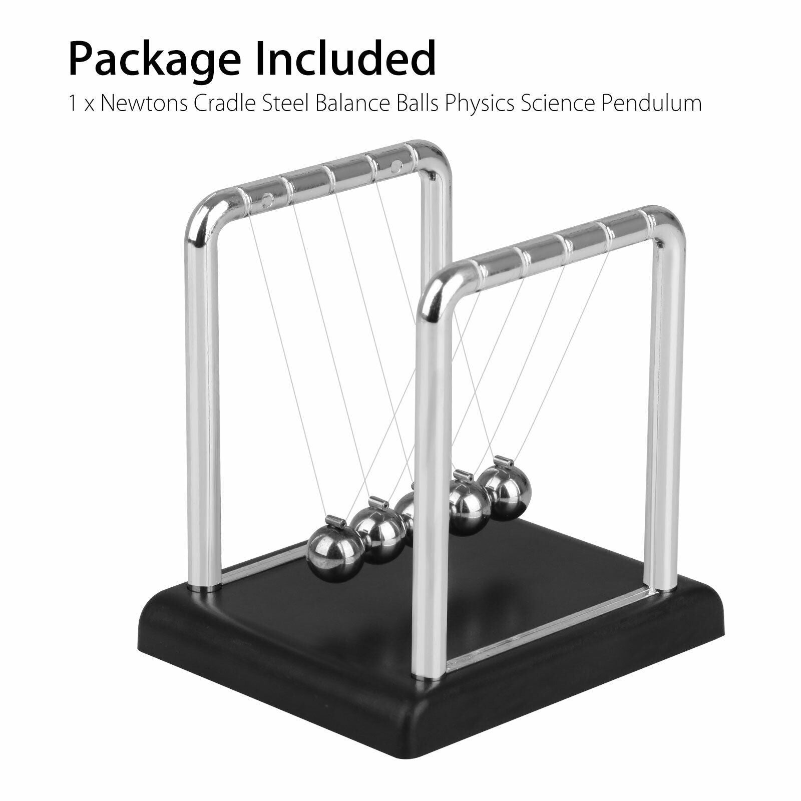 Newton's Cradle Balance Ball | Desk Decor & Educational Toy