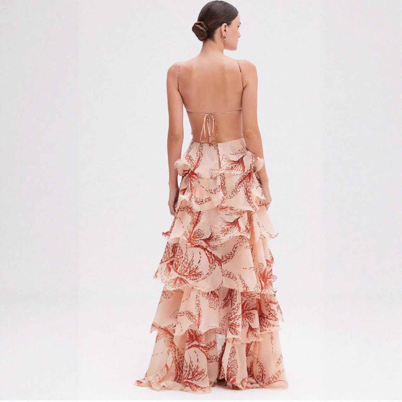 Women's Multi-Layer Ruffle Butterfly Dress | XS–XXXL