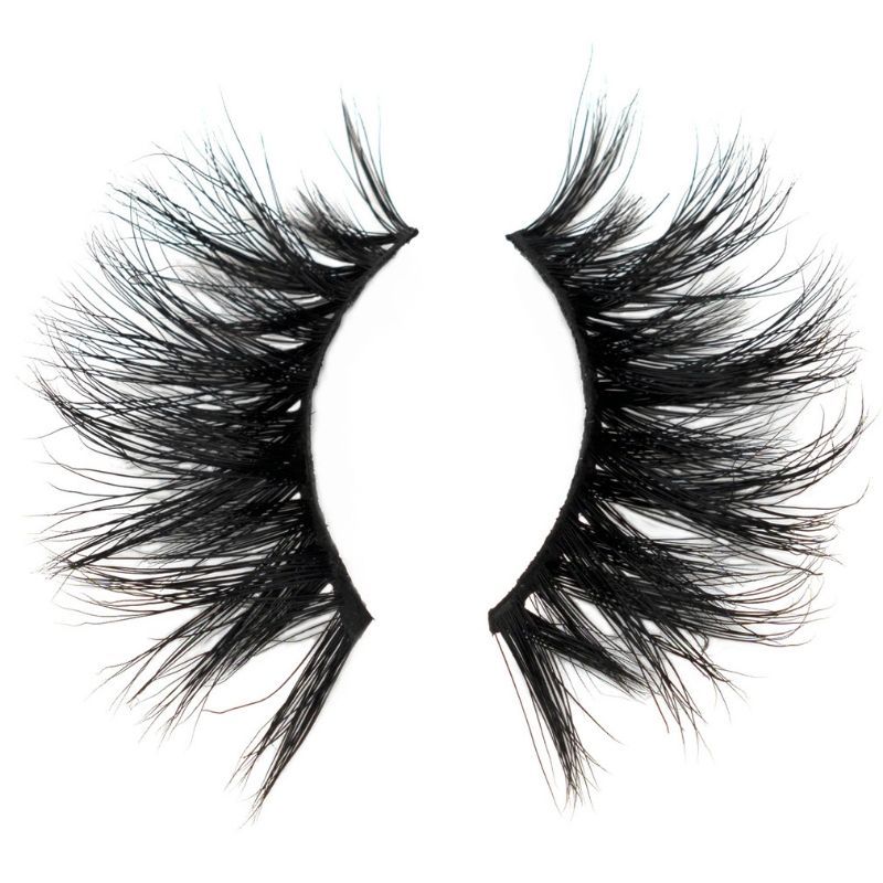 August 3D Mink Lashes 25mm - HalleBeauty