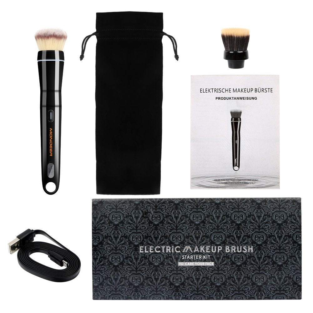 Travel Cosmetic Electric Handle Makeup Brushes Blush Powder Foundation Single Makeup Brush