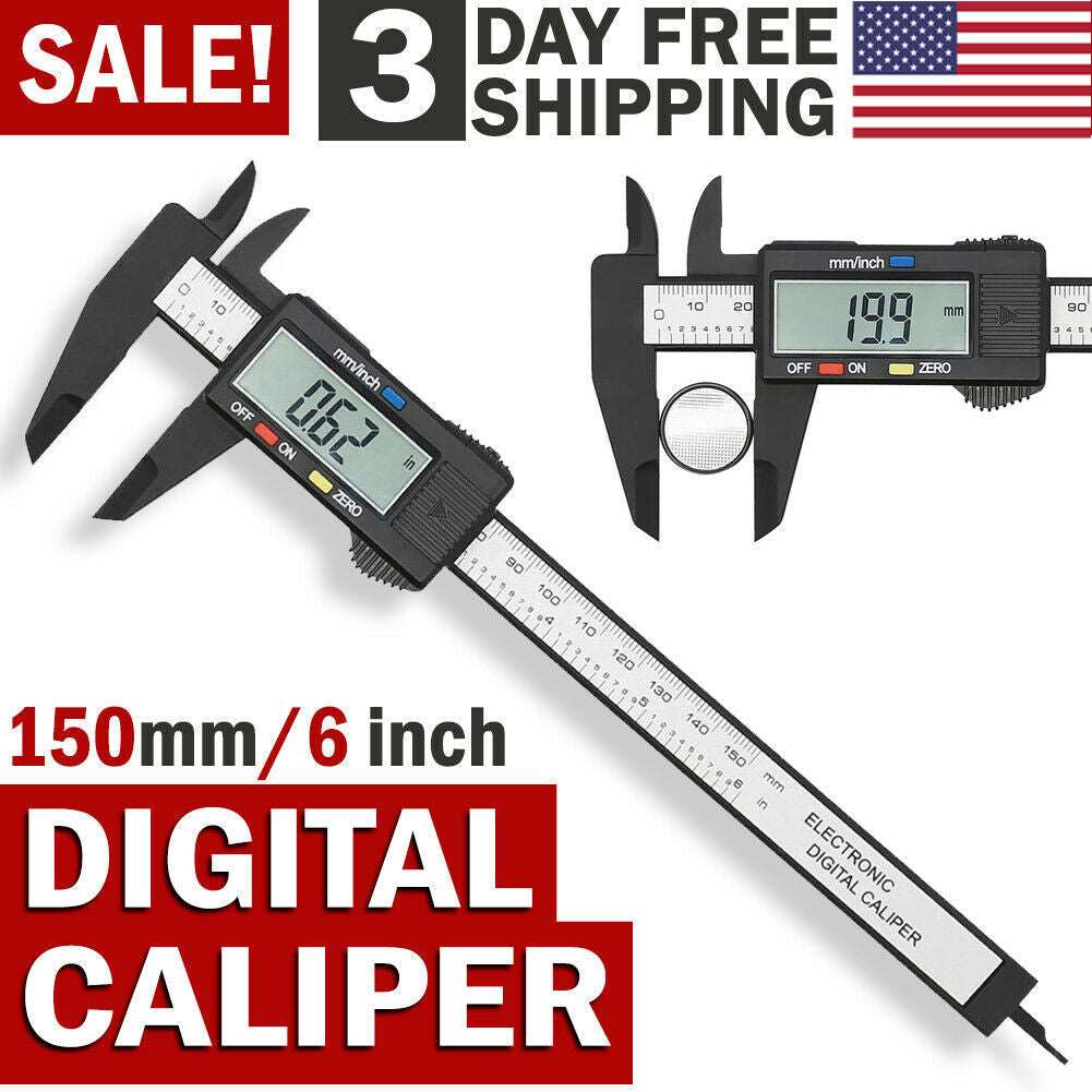 Digital Caliper 150mm | Precise Electronic Vernier Gauge for Accurate Measurements