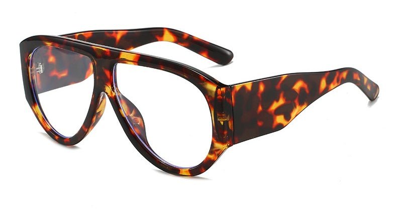 Big Frame Pilot Reading Glasses - Classic Oversized for Women & Men - HalleBeauty