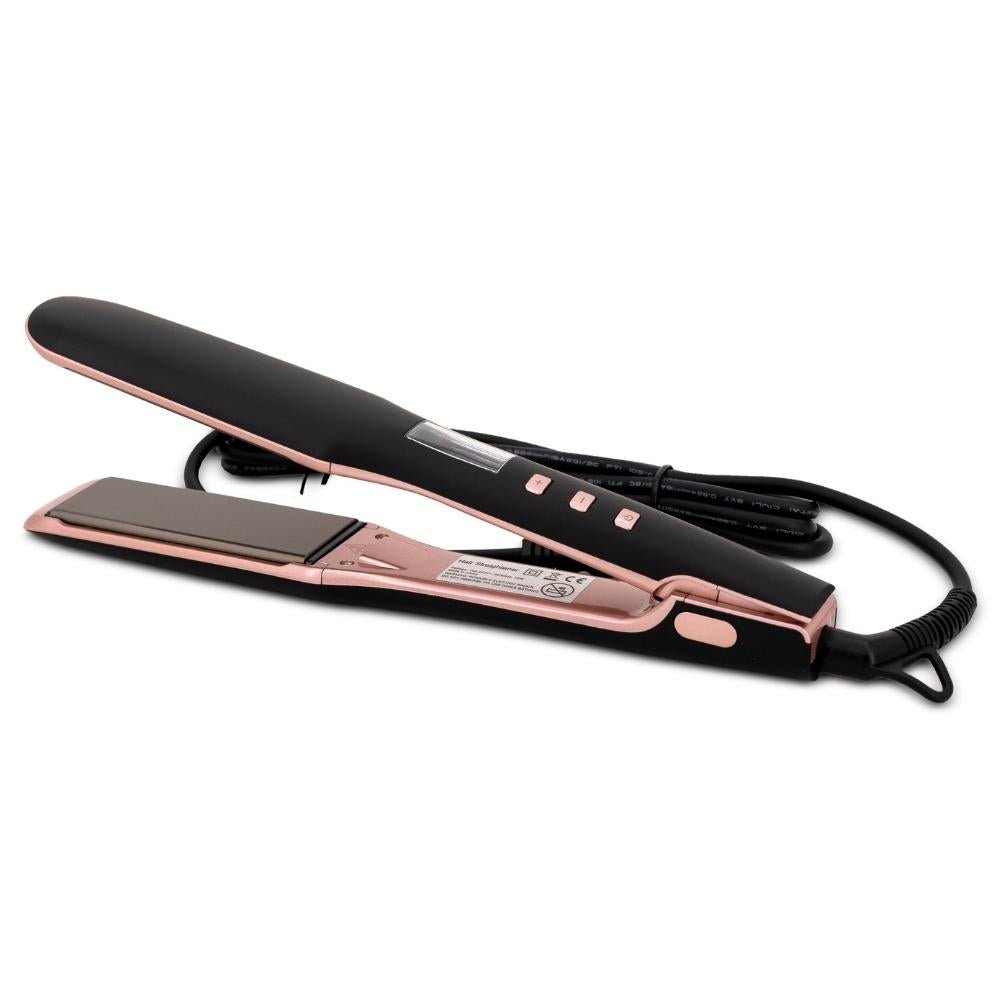 Black Titanium Flat Iron - HalleBeauty