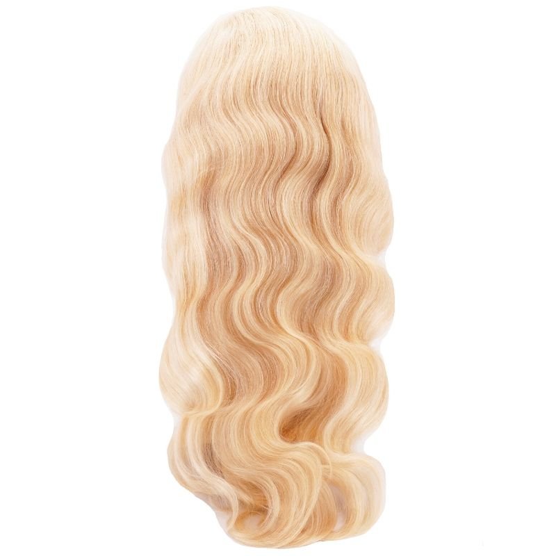 Blonde Body Wave 13x4 Transparent Lace Front Wig - HalleBeauty