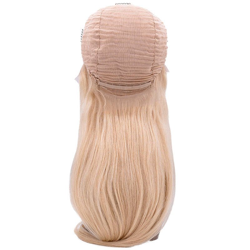 Blonde Straight 13x4 Transparent Lace Front Wig - HalleBeauty