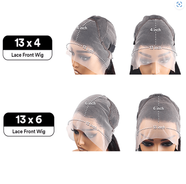 Body Wave Lace Front Wig - 13x4 & 13x6 Brazilian Human Hair (Pre - Plucked) - HalleBeauty