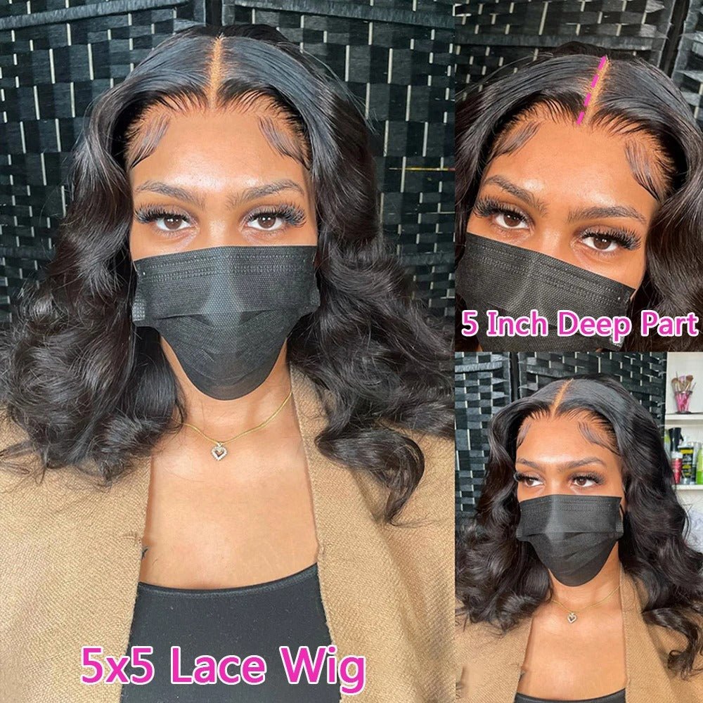 Body Wave Lace Front Wig – Natural & Glam - HalleBeauty