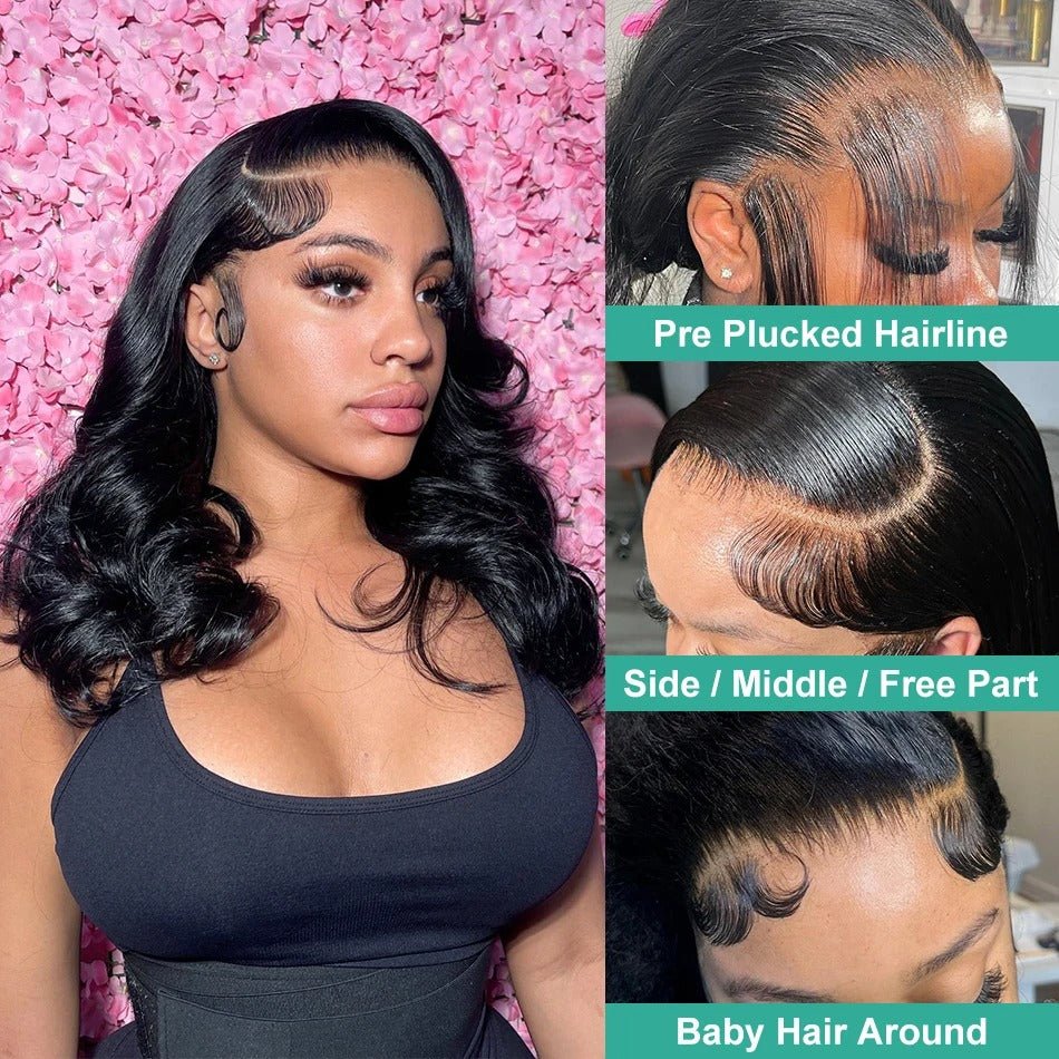Body Wave Lace Front Wig – Natural & Glam - HalleBeauty