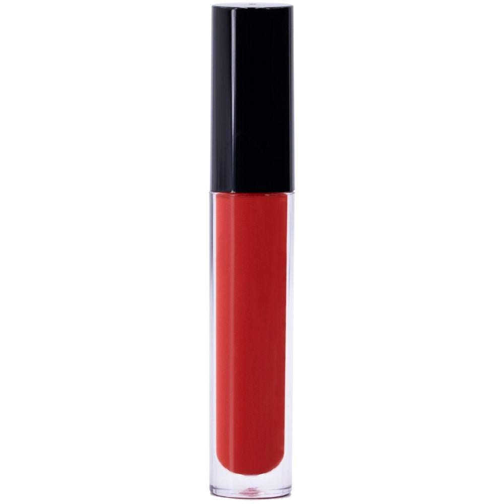 Bold Red Lip Gloss - HalleBeauty