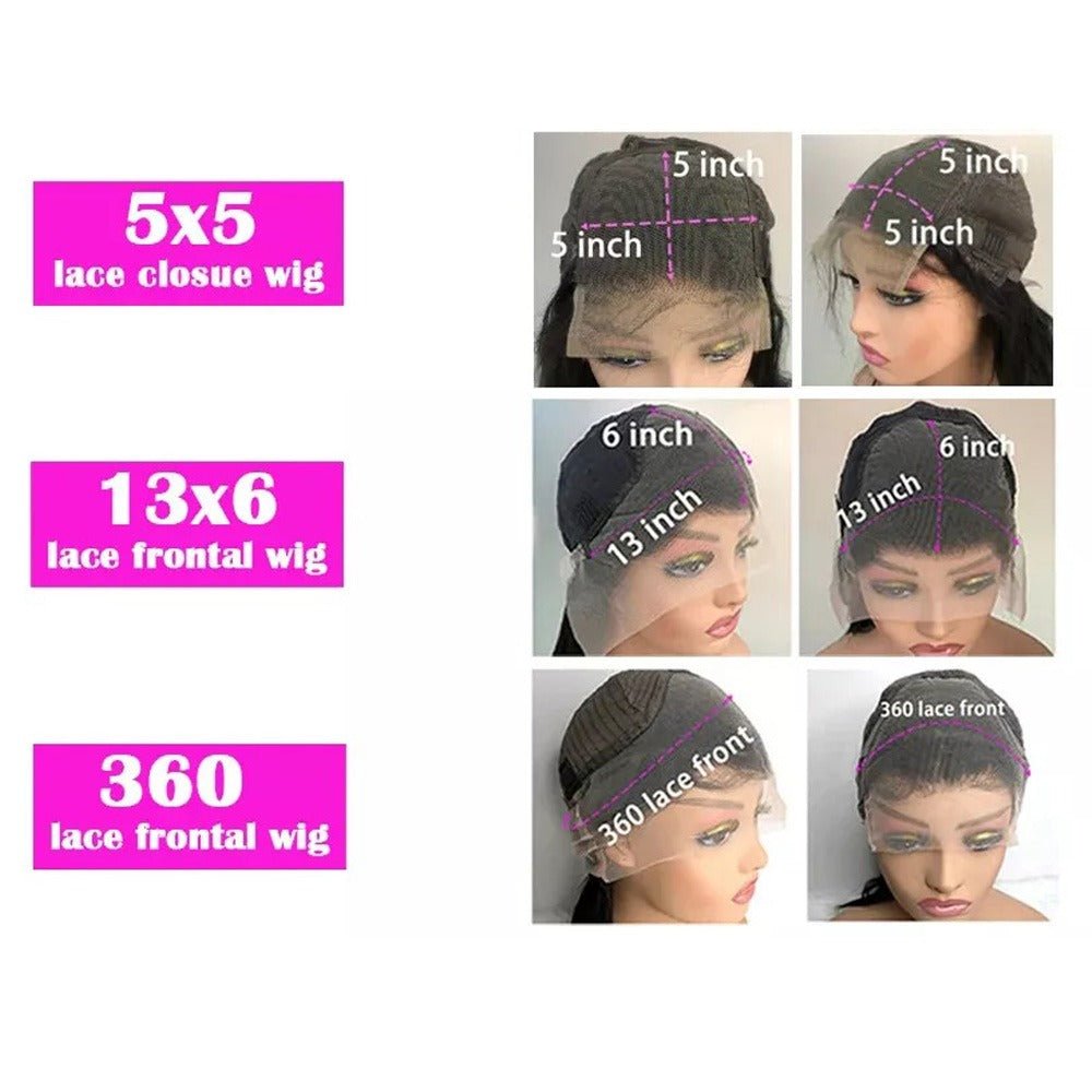 Bone Straight Lace Frontal Wig – 13x4, Glueless & Ultra - Glam - HalleBeauty