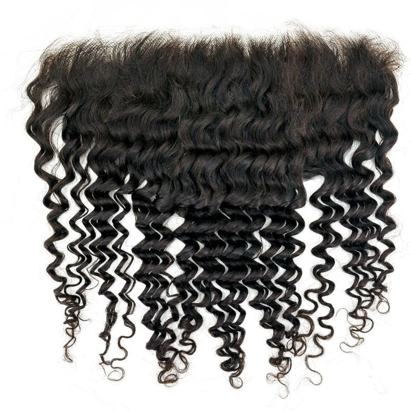 Brazilian Deep Wave 13x6 HD Frontal - HalleBeauty