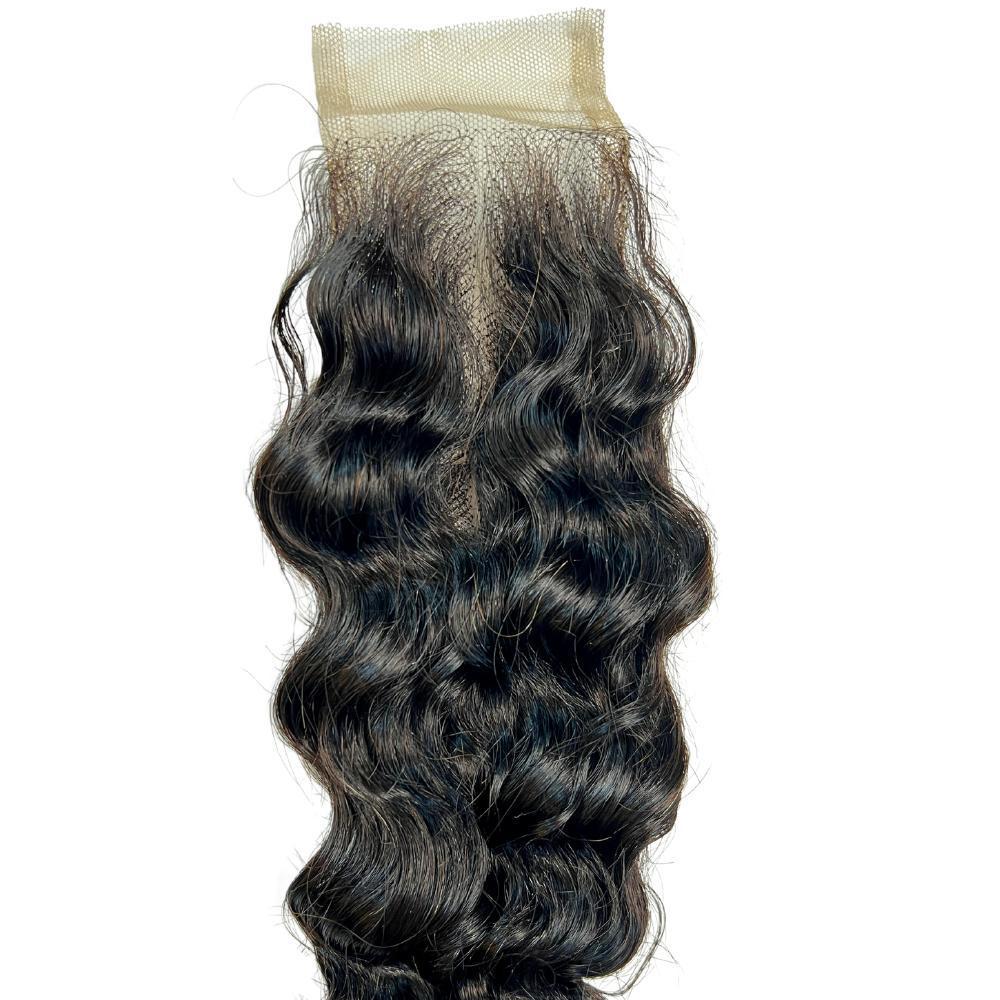 Brazilian Deep Wave 2x6 Transparent Closure - HalleBeauty