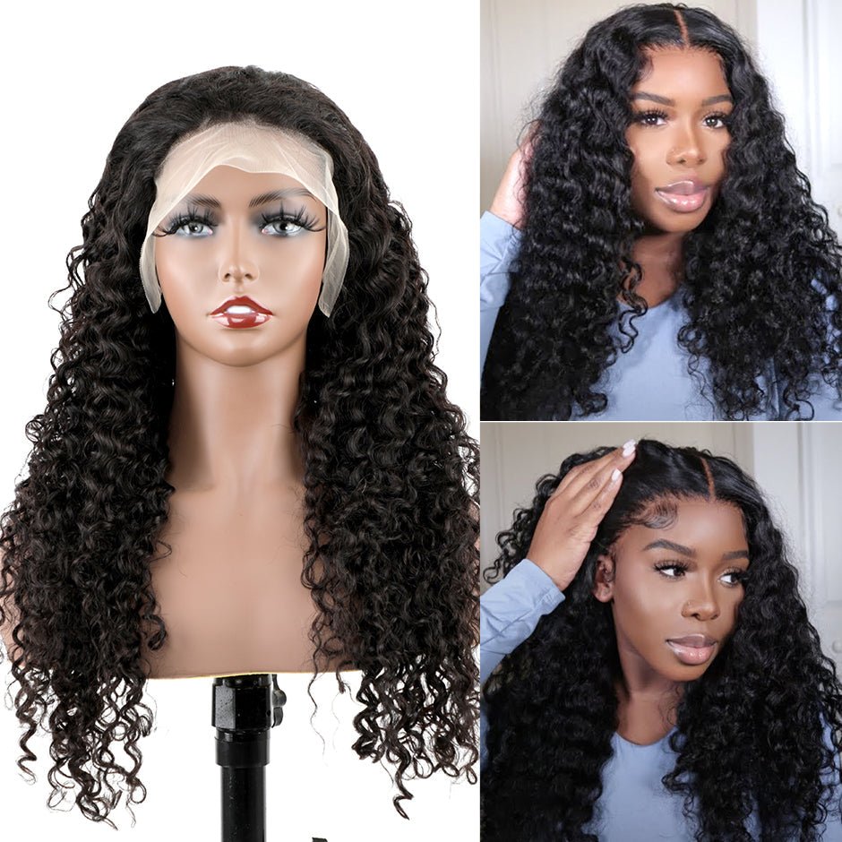 Brazilian Deep Wave Lace Wig – Natural & Full - HalleBeauty