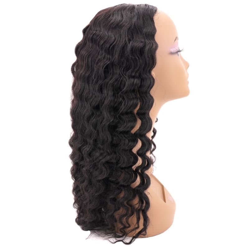 Brazilian Deep Wave U - Part Wig - HalleBeauty