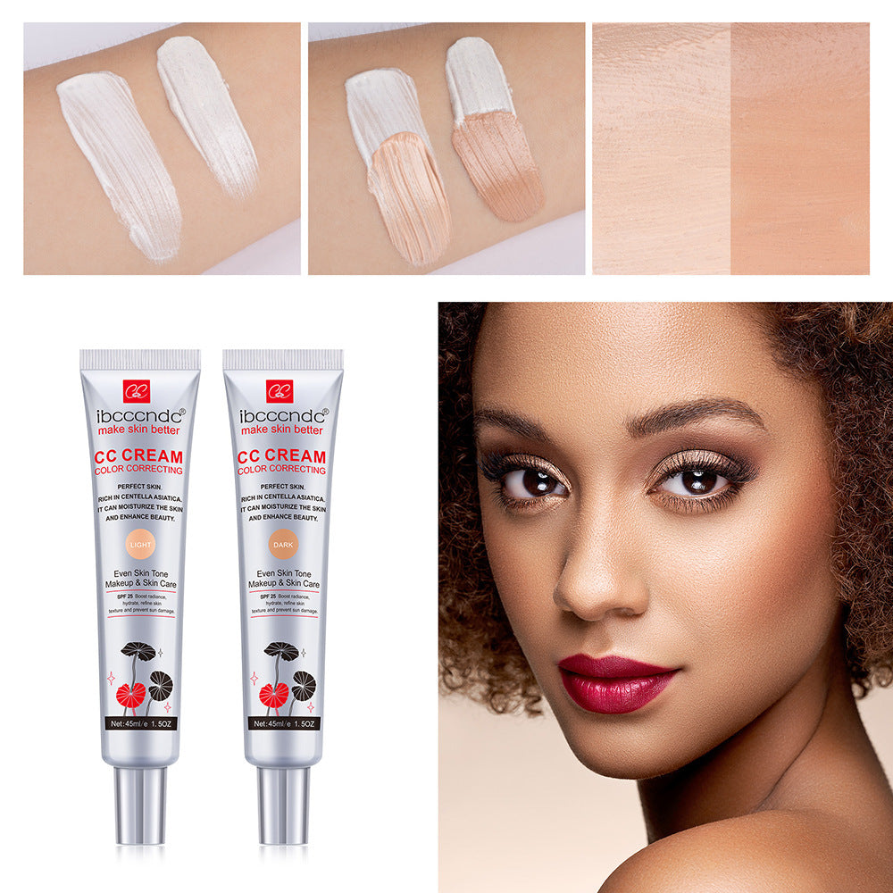 Moisturizing Correcting CC Cream – Hydrating, waterproof makeup with SPF protection.