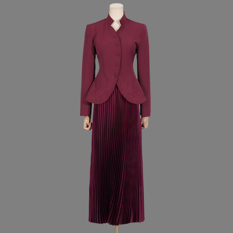 Elegant Two-Piece Skirt Set