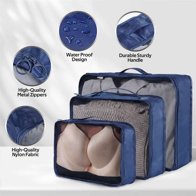 Home Fashion Solid Color Storage Bag | Stylish Organization