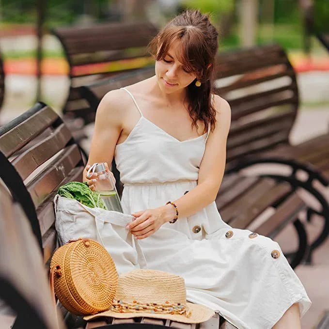 Canvas Single Shoulder Bag | Casual, Durable & Stylish Crossbody Bag - HalleBeauty