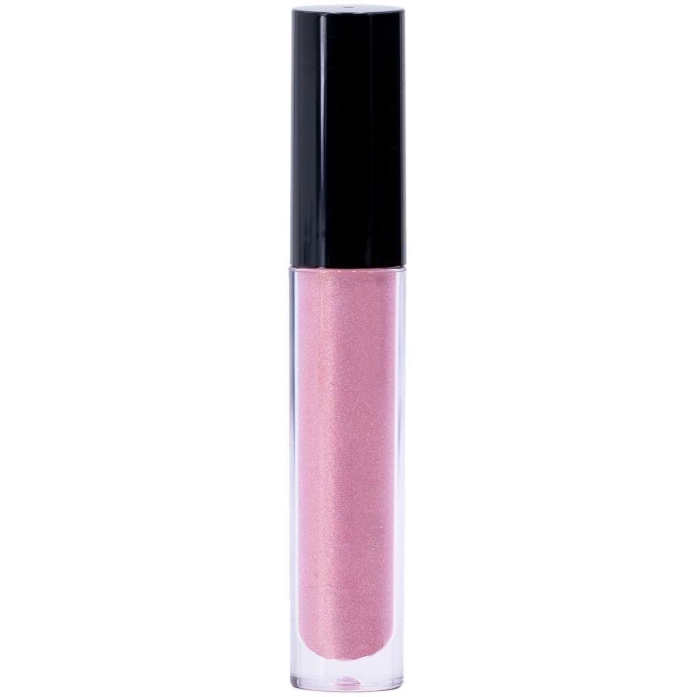 Careys Pink Glitter Lip Gloss - HalleBeauty