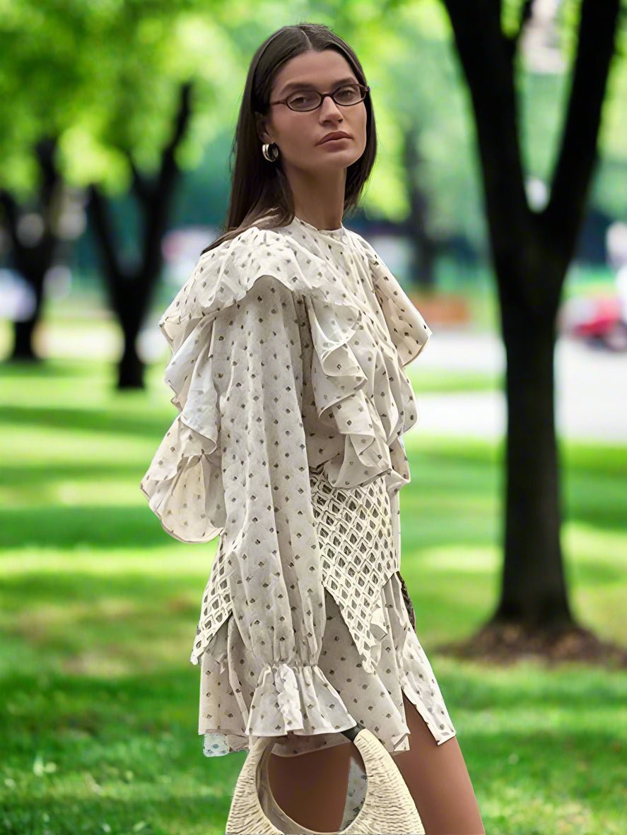 Clacive Women's Loose Mini Dress - HalleBeauty