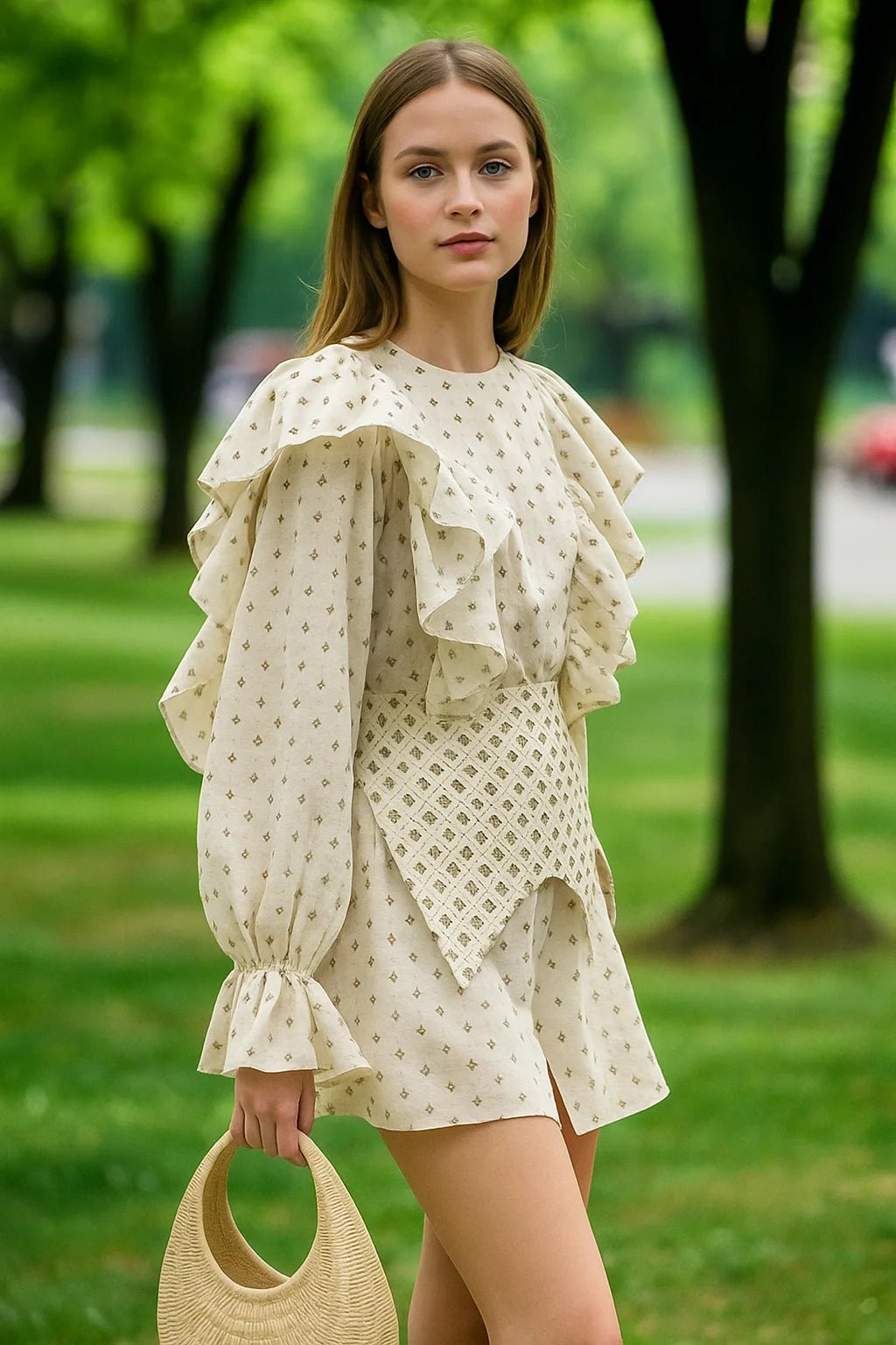 Clacive Women's Loose Mini Dress - HalleBeauty