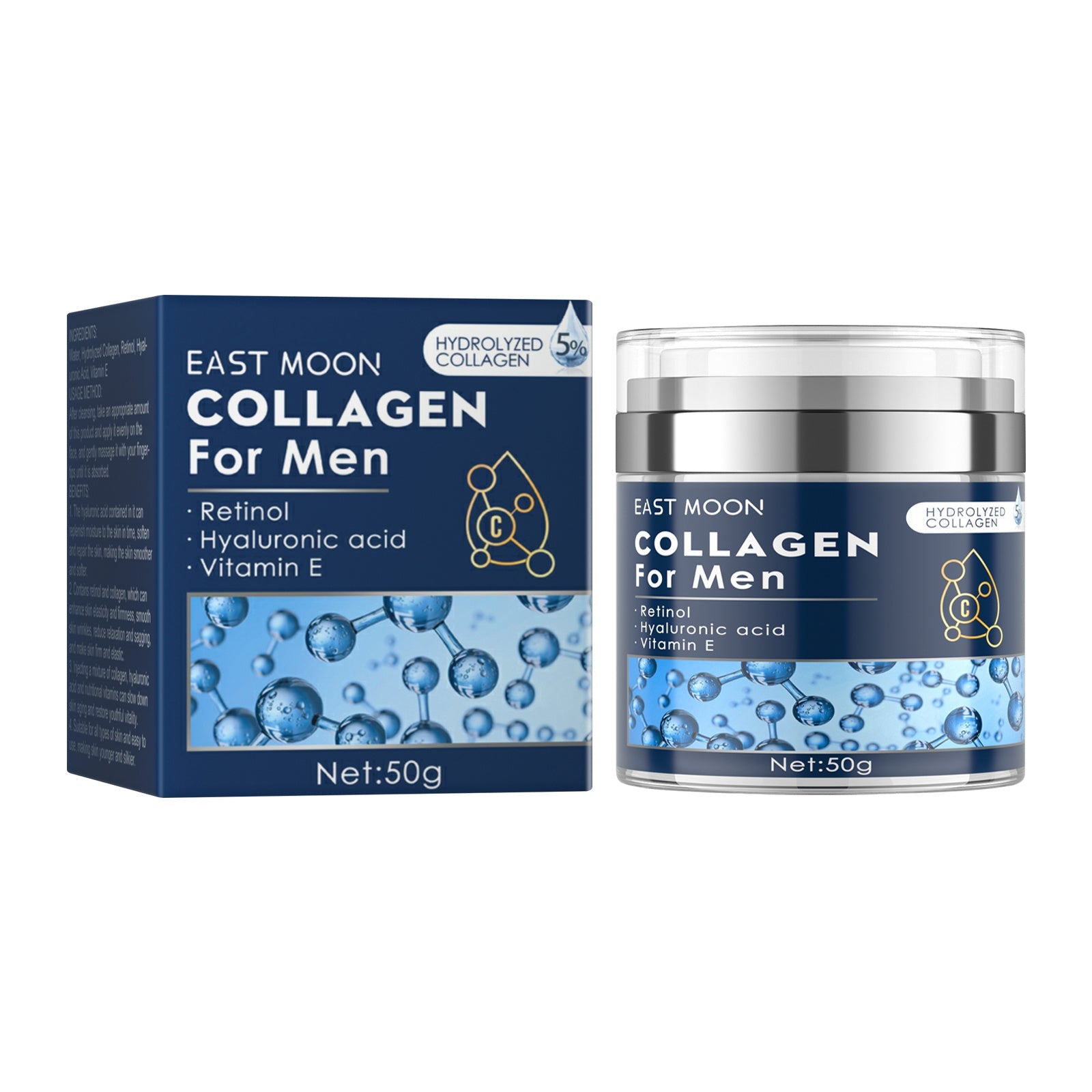 Collagen Cream for Men | Hydrating & Skin Firming Care - HalleBeauty