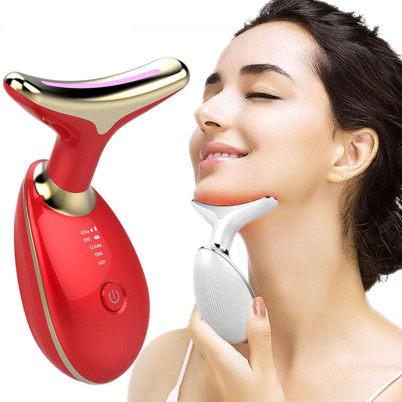 Color Light Neck Care Device | Gentle, Soothing Neck Care - HalleBeauty