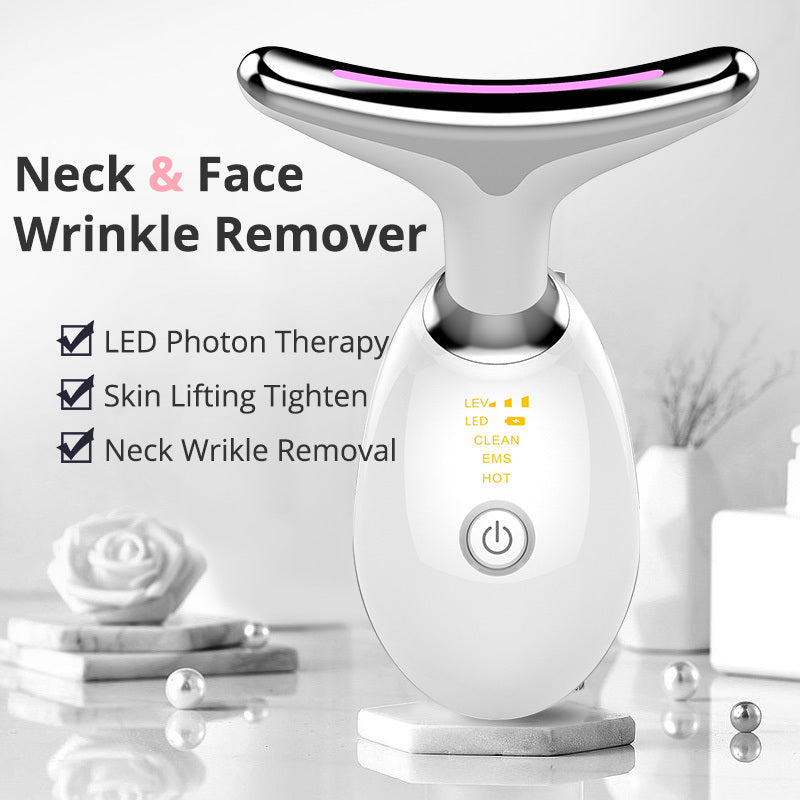 Color Light Neck Care Device | Gentle, Soothing Neck Care - HalleBeauty