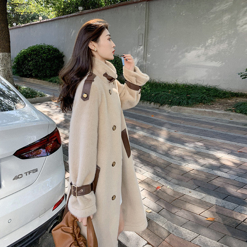 Korean Style Loose Winter Coat - Versatile & Trendy