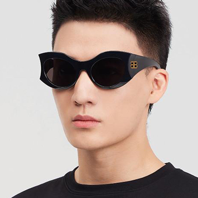 Vintage Square Cat Eye Sunglasses