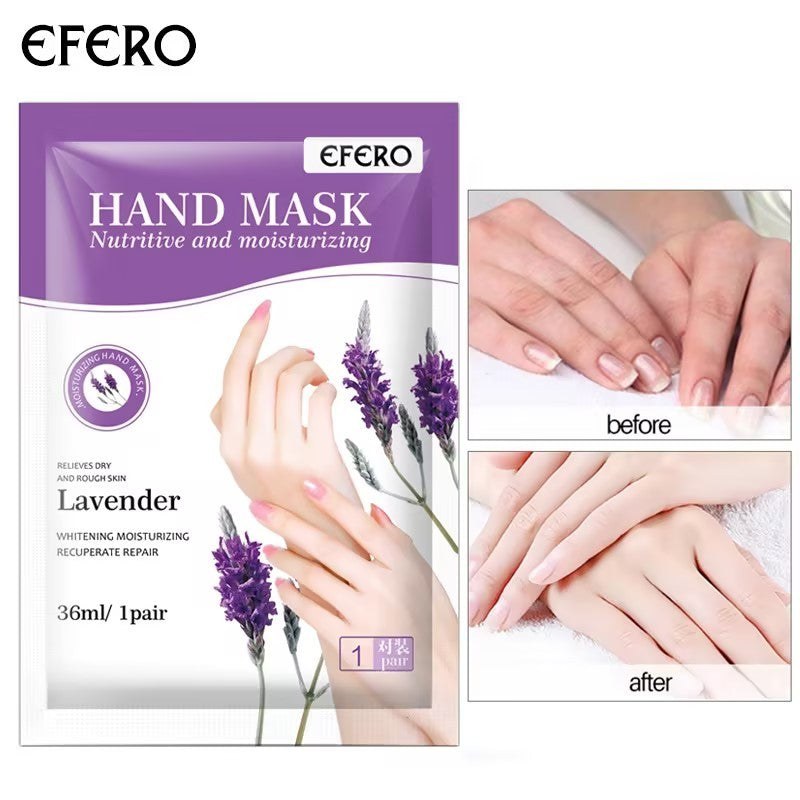 Lavender Hand Mask Gloves - Moisturizing & Nourishing Treatment