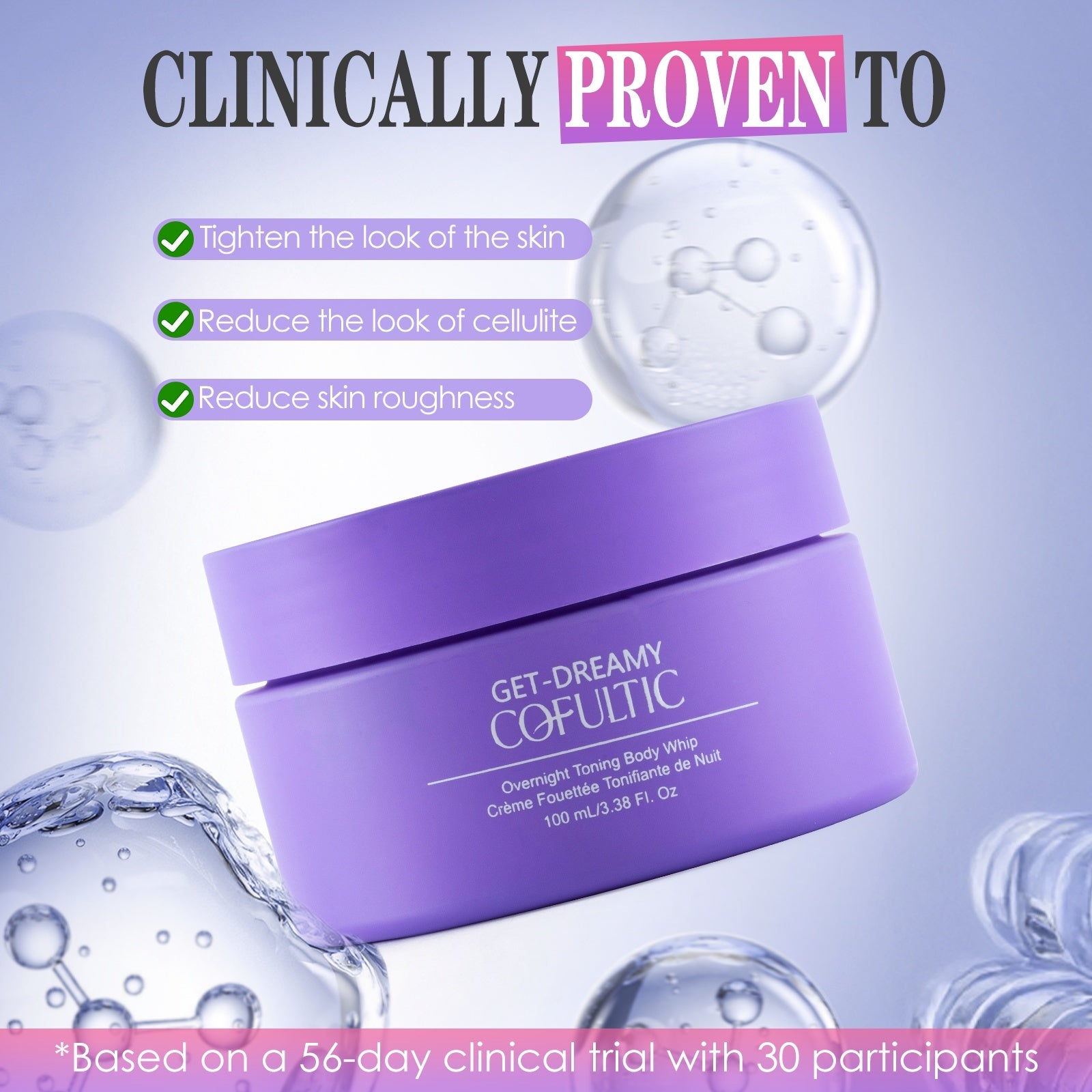 Cofultic Night Cream | Anti-Wrinkle Skin Tightening Treatment