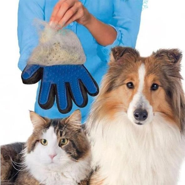 Pet Hair Removal Brush Comb - Easy Grooming for Cats & Dogs