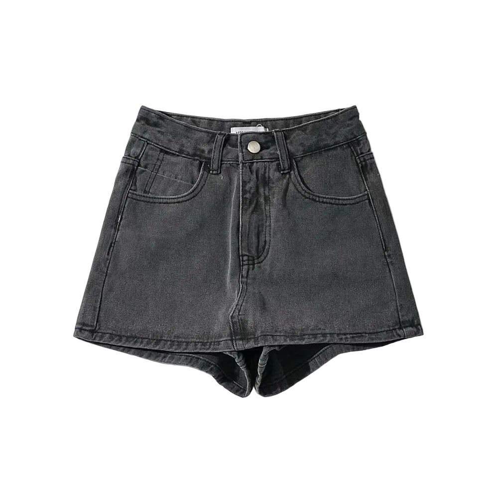 Women's Denim Skirted Shorts | Hallebeauty