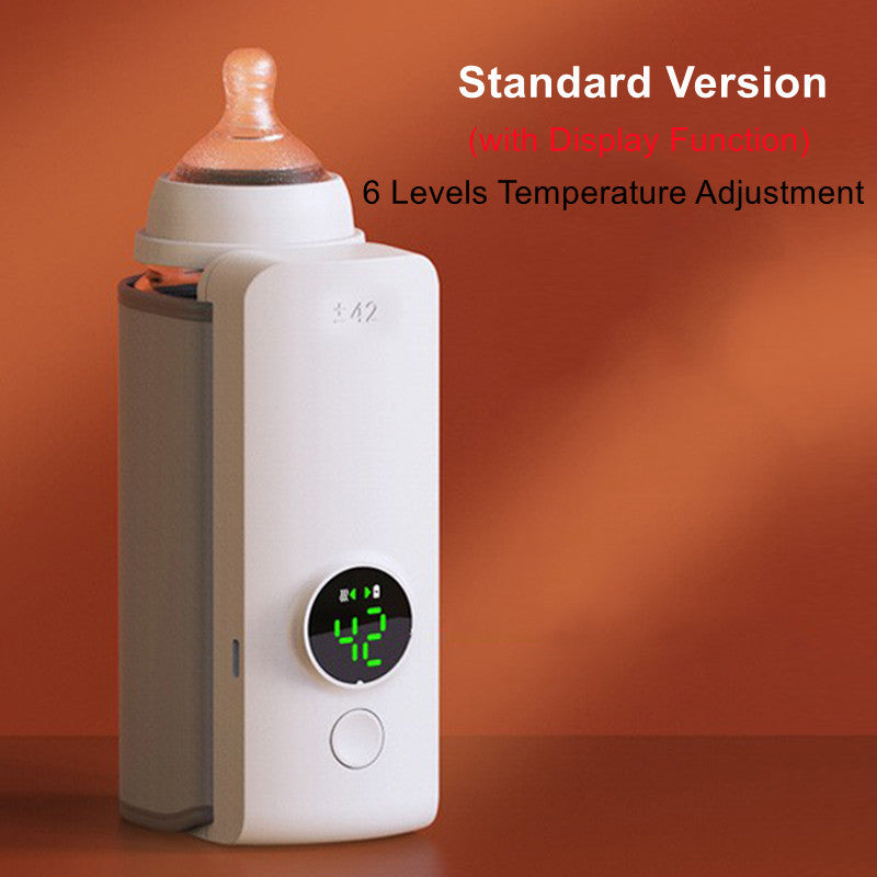 Portable Wireless Baby Bottle Warmer - USB Charging