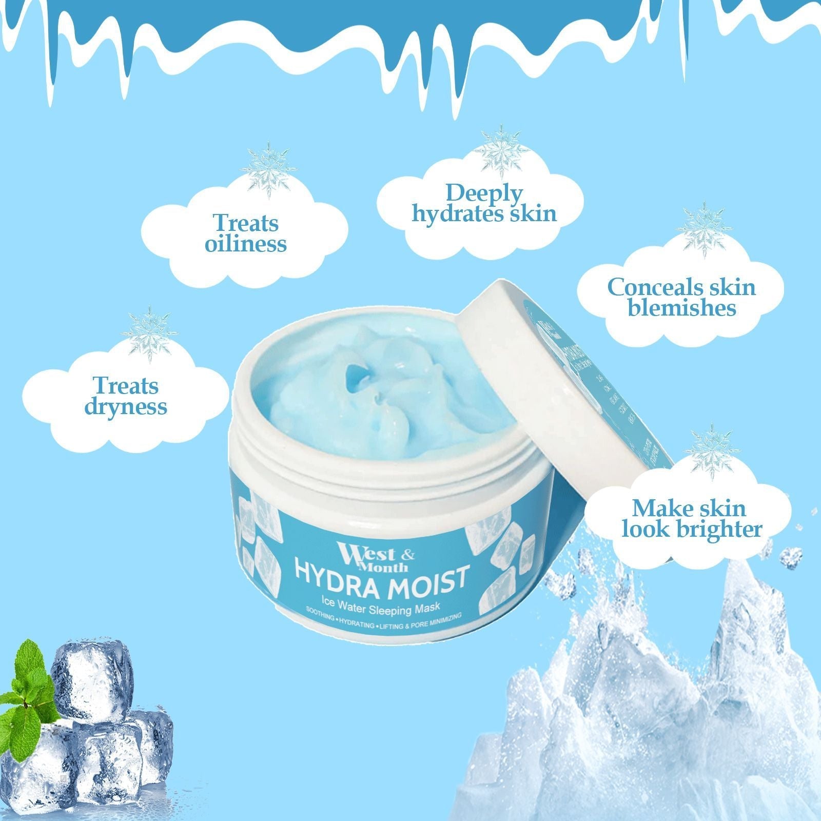 Deep Cleaning Pore Moisturizing Facial Mask - HalleBeauty