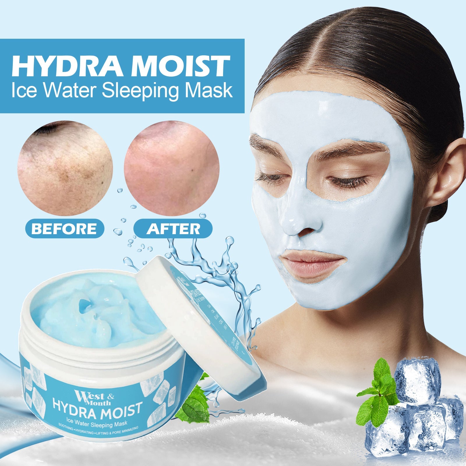 Deep Cleaning Pore Moisturizing Facial Mask - HalleBeauty