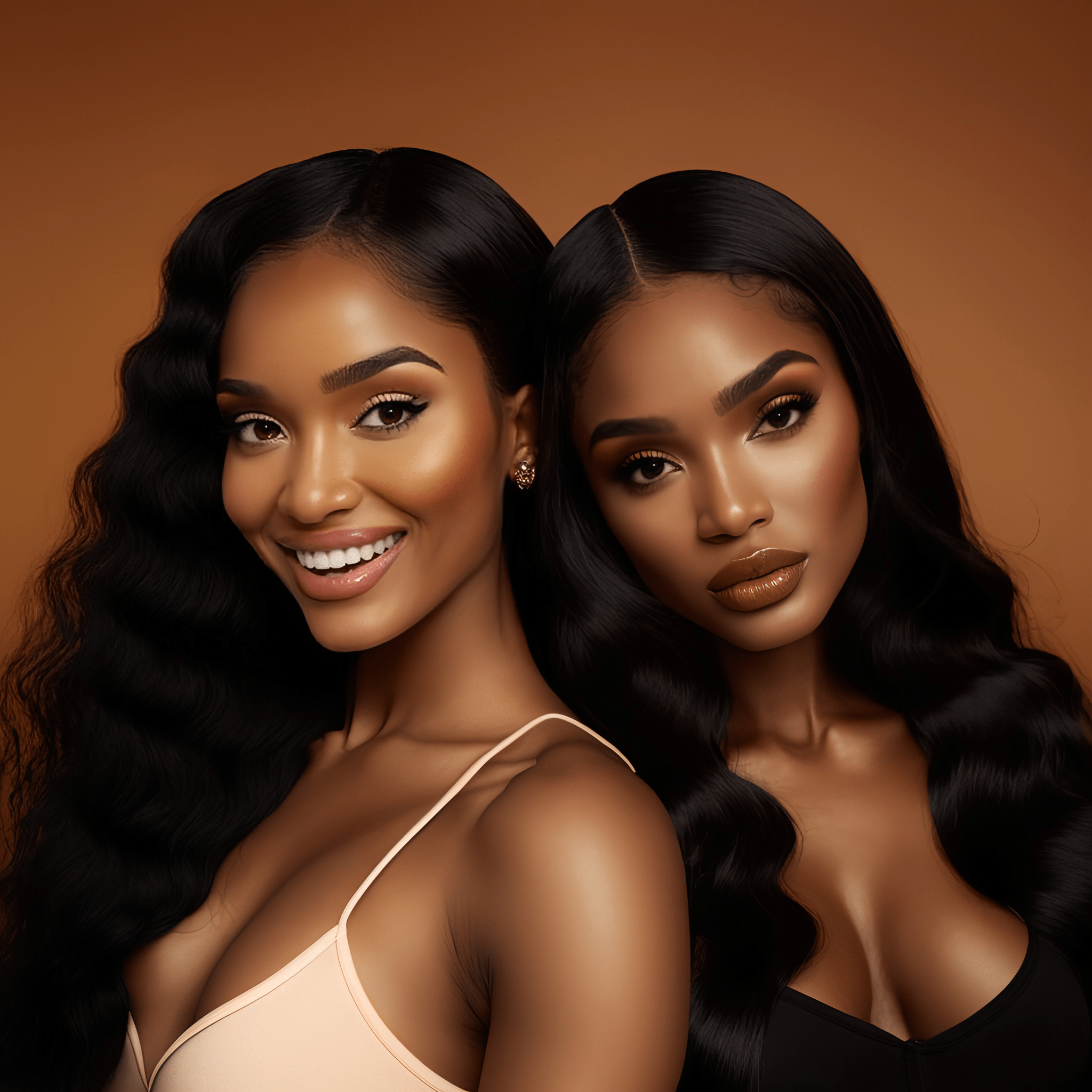 Deep Wave 13x4 Transparent Lace Front Wig - Human Hair - HalleBeauty