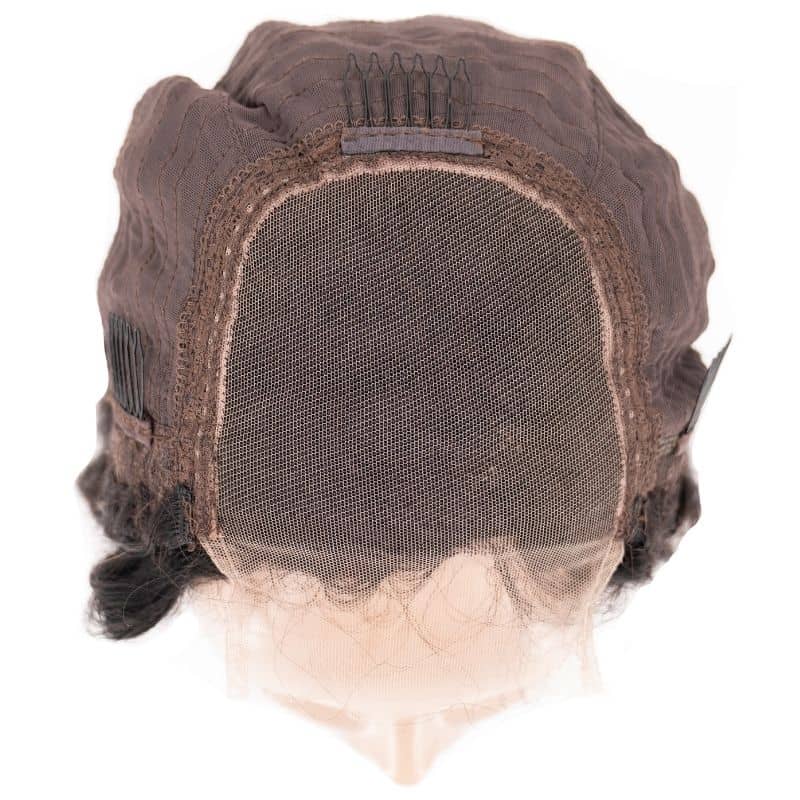 Deep Wave 4x4 Transparent Closure Wig - HalleBeauty