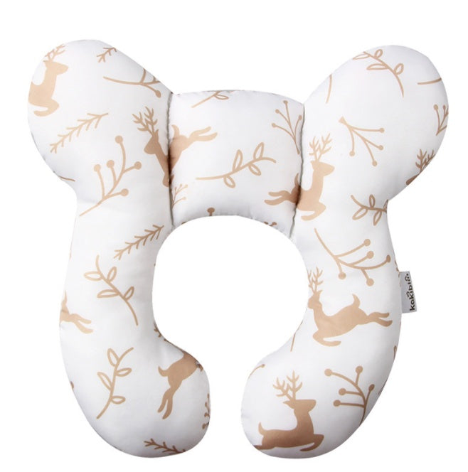 U-Shaped Infant Pillow | Baby Neck Support & Safety Cushion for Strollers