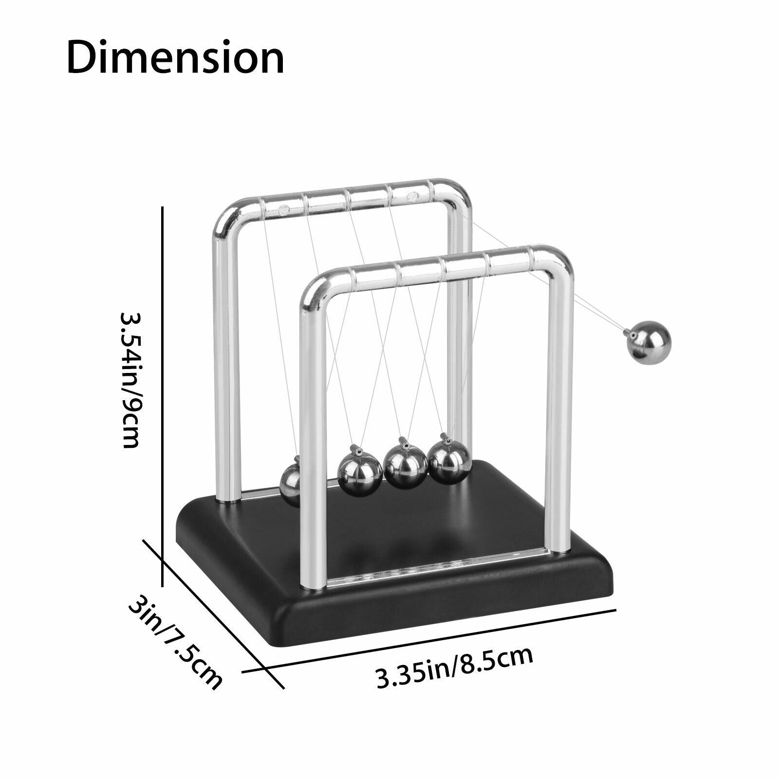 Newton's Cradle Balance Ball | Desk Decor & Educational Toy