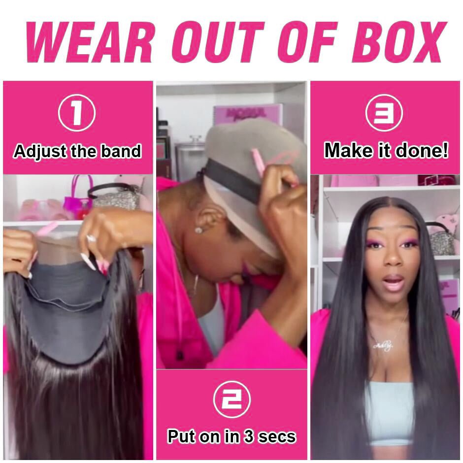 Easy Wear Glueless Water Wave Wig – Natural Look - HalleBeauty