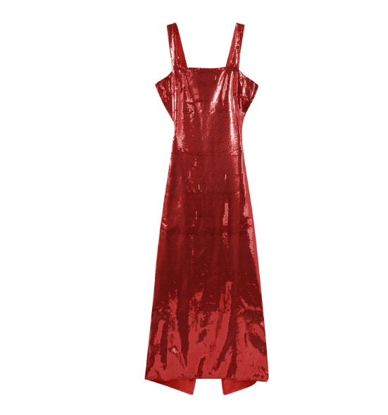 Elegant Square Neck Backless Gown - Hollow Out Design - HalleBeauty