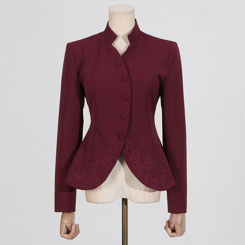 Elegant Two - Piece Skirt Set - HalleBeauty