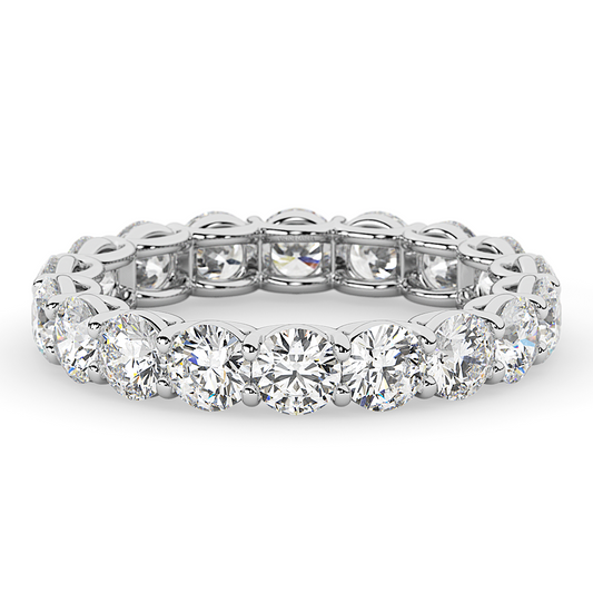 Lab Grown Diamond Eternity Band 2 CTW | Hallebeauty